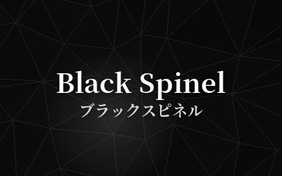Black Spinel - ブラックスピネル